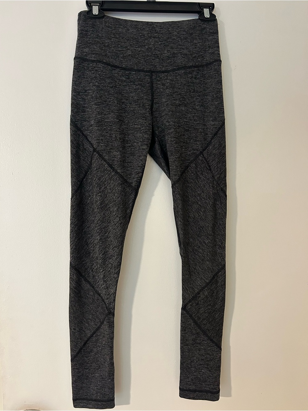 Yogalicious Charcoal Heather High-Waist Active Leggings